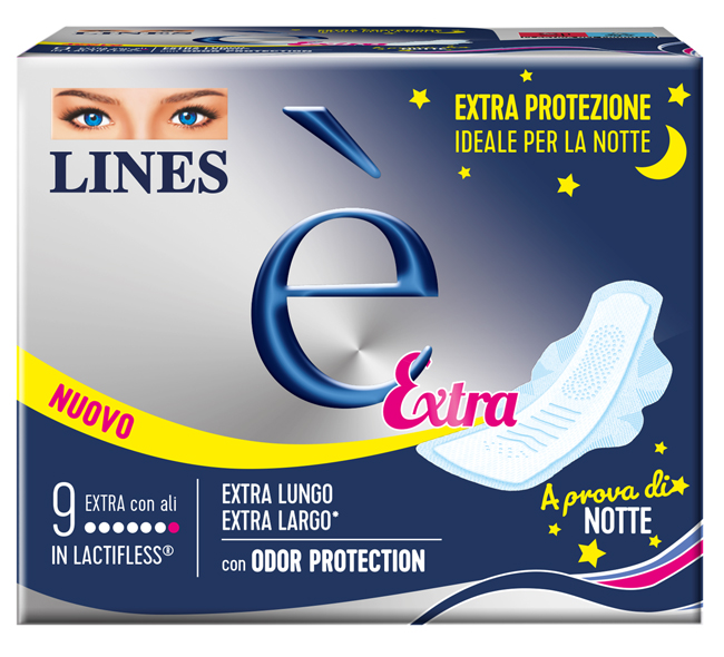LINES E' EXTRA CARRY PACK 9 PEZZI - Luckyfarma.it