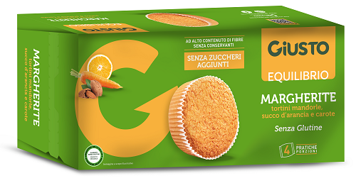 GIUSTO SENZA GLUTINE MARGHERITE EQUILIBRIO 180 G - Luckyfarma.it