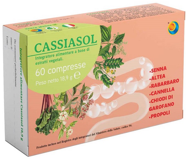 CASSIASOL 60 COMPRESSE - Luckyfarma.it