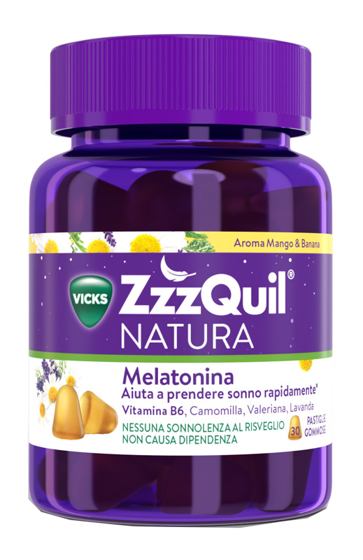 ZZZQUIL NATURA MANGO & BANANA 30 PASTIGLIE GOMMOSE - Luckyfarma.it