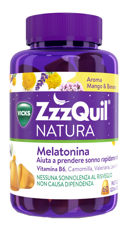 ZZZQUIL NATURA MANGO & BANANA 60 PASTIGLIE GOMMOSE - Luckyfarma.it