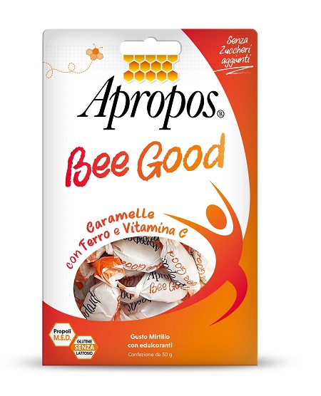 APROPOS BEE GOOD CARAMELLE FERRO VITAMINA C 50 G - Luckyfarma.it