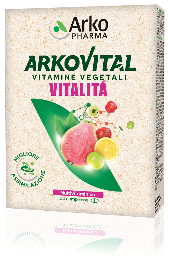ARKOVITAL VITALITA' 30 COMPRESSE - Luckyfarma.it