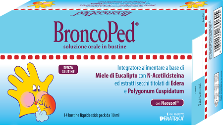 BRONCOPED SOLUZIONE ORALE 14 BUSTINE STICK PACK DA 10 ML - Luckyfarma.it