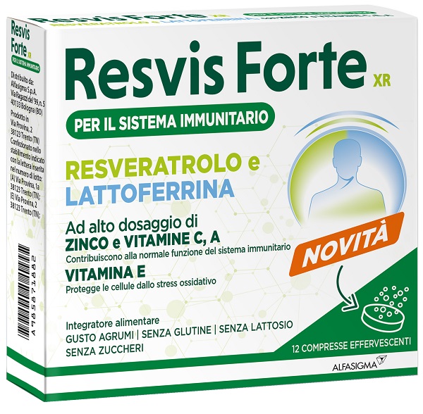 RESVIS FORTE XR 12 COMPRESSE EFFERVESCENTI - Luckyfarma.it