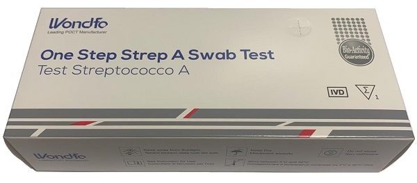 TEST AUTODIAGNOSTICO ONE STEP STREP A RILEVAZIONE QUALITATIVA ANTIGENI STREPTOCOCCO A IN TAMPONE FARINGEO 1 PEZZO - Luckyfarma.it