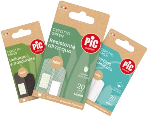 CEROTTO PIC GREEN CANNA ALOE MEDIO 20 PEZZI - Luckyfarma.it