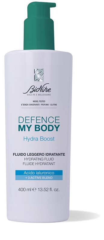 DEFENCE MY BODY HYDRABOOST FLUIDO LEGGERO IDRATANTE 400 ML - Luckyfarma.it