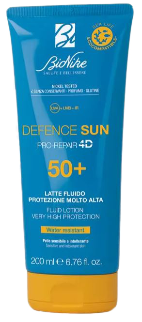 DEFENCE SUN 50+ LATTE FLUIDO 200 ML - Luckyfarma.it