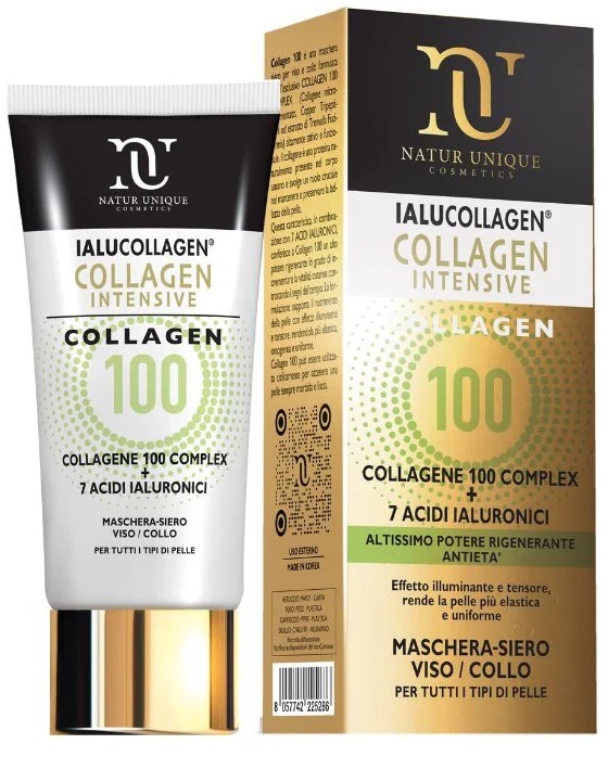NATUR UNIQUE IALUCOLLAGEN COLLAGEN INTENSIVE 100 MASCHERA 75 ML - Luckyfarma.it